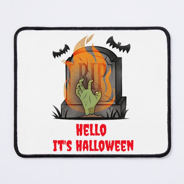 Item preview, Hello it_s Halloween RIP designed and sold by RoknRideDGTL.