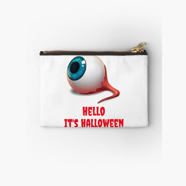 Item preview, Hello it_s Halloween scary eyeball designed and sold by RoknRideDGTL.