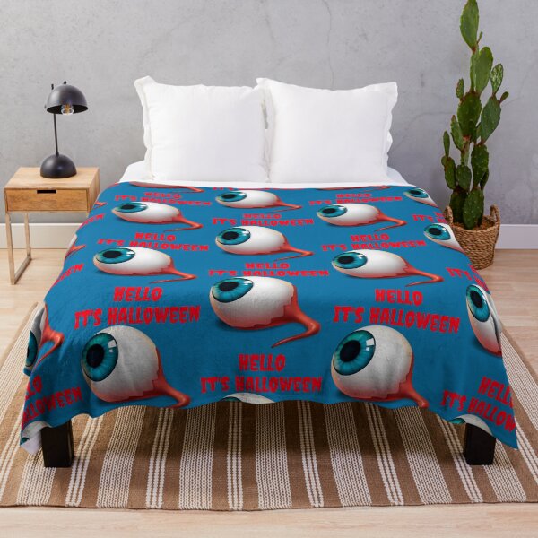 Item preview, Hello it_s Halloween scary eyeball designed and sold by RoknRideDGTL.