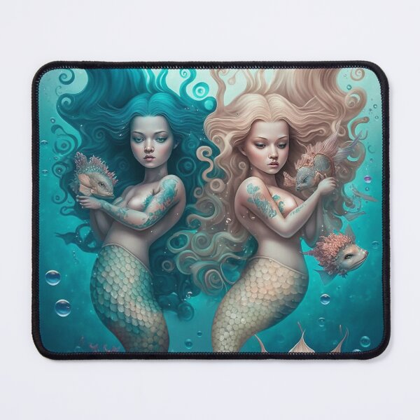 Item preview, Mystical fantasy mermaids designed and sold by Shaani.