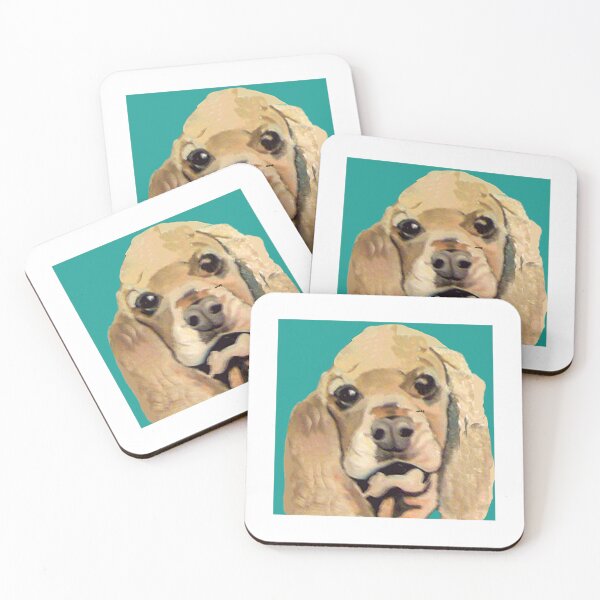 Item preview, American Cocker Spaniel Turquoise designed and sold by FepicDesign.