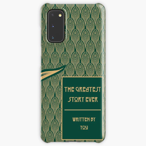 The Greatest Story Every Written, By You (Dark Moss) Samsung Galaxy Snap Case