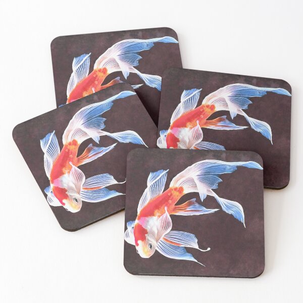 Item preview, Swimming Goldfish Realistic Fine Art designed and sold by taiche.