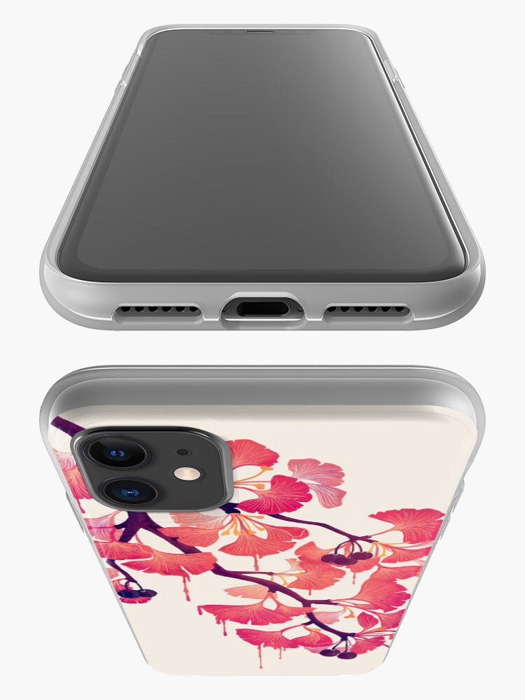 Vista alternativa de Funda y vinilo para iPhone Oh ginkgo