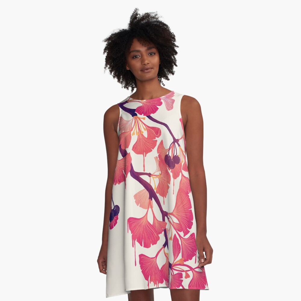 O Ginkgo A-Line Dress