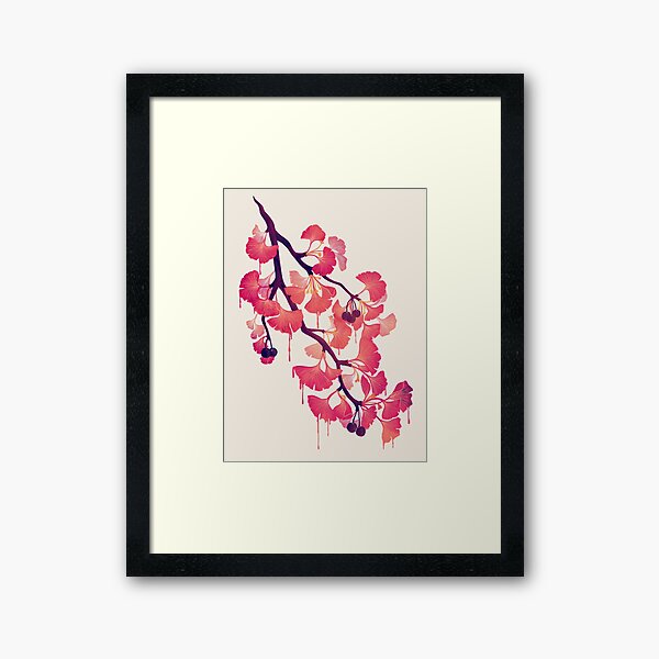 O Ginkgo Framed Art Print