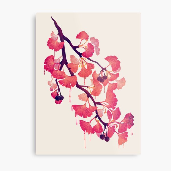 O Ginkgo Metal Print