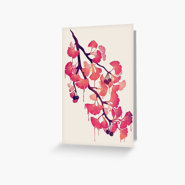 O Ginkgo Greeting Card