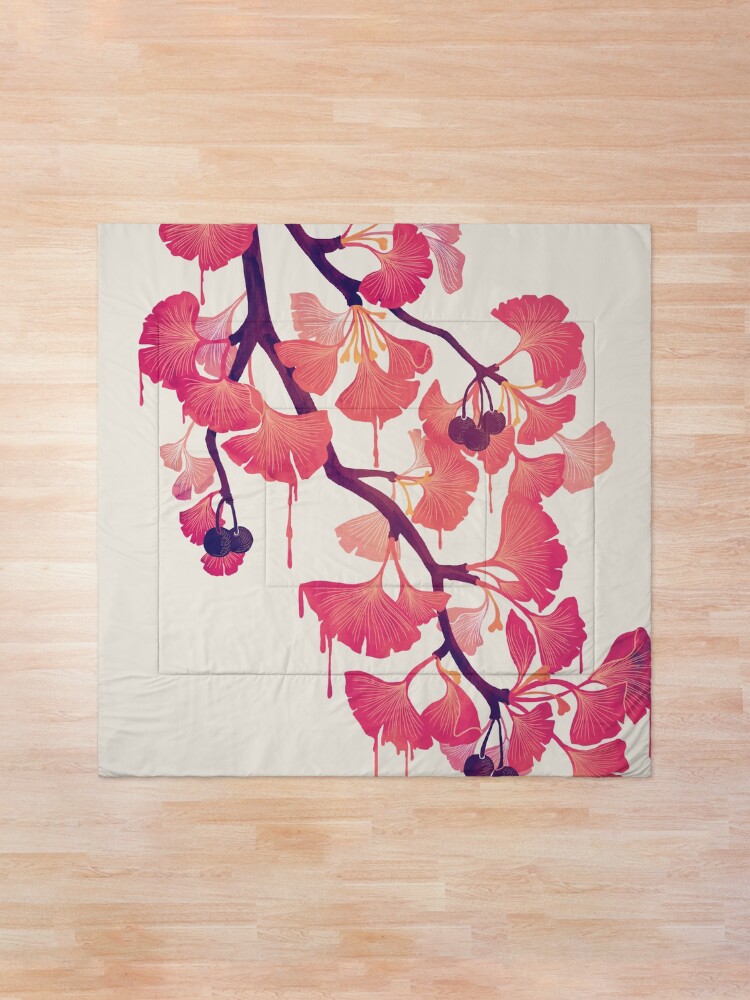 Alternate view of O Ginkgo Comforter