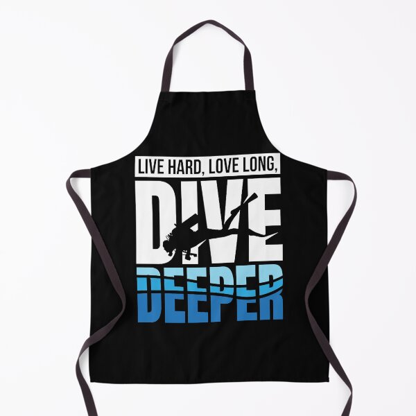 Item preview, live hard love long dive deeper diver designed and sold by RoknRideDGTL.