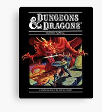 dungeons and dragons Canvas Print