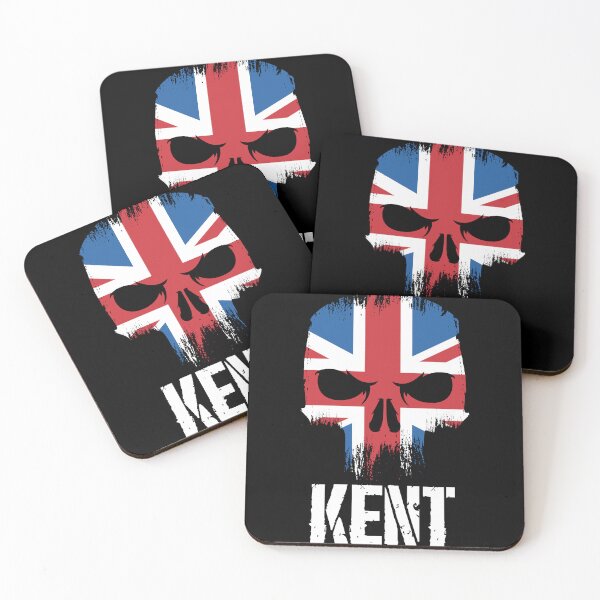 Item preview, Kent Skull Union Jack England Flag London designed and sold by MasterKlaw.