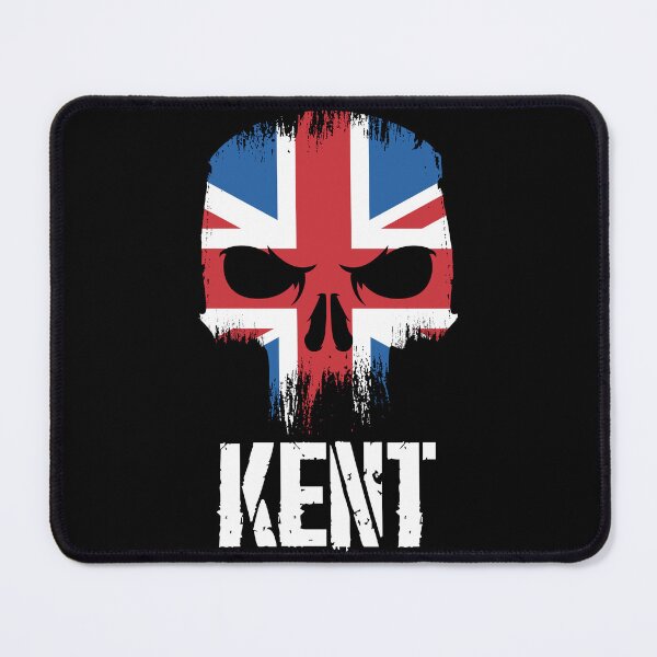 Artikelvorschau, Kent Skull Union Jack England Flagge London entworfen und verkauft von MasterKlaw.