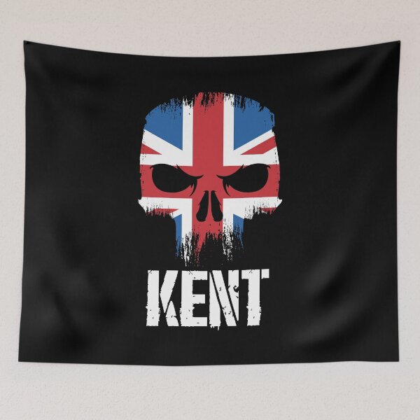 Item preview, Kent Skull Union Jack England Flag London designed and sold by MasterKlaw.