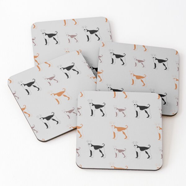 Item preview, Airedale Terrier Pattern designed and sold by Doodlehub.
