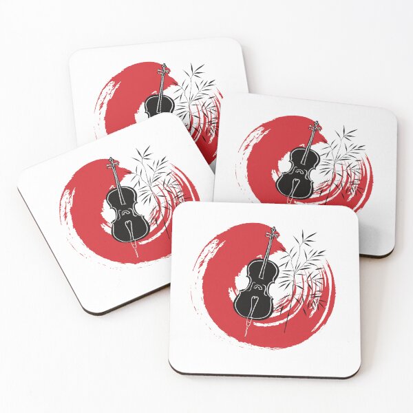 Item preview, Cello in Enso circle designed and sold by piesdesignart.