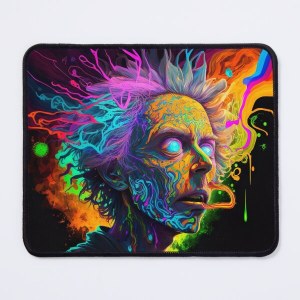 Artikelvorschau, Rick and Morty Colorfull psychedelische Grafik entworfen und verkauft von jojolescargot.