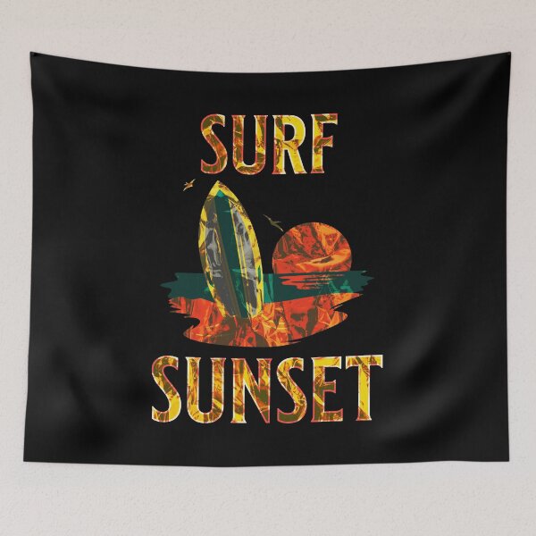 Item preview, Retro Surf Sunset - Surfing designed and sold by ALesterDesign.