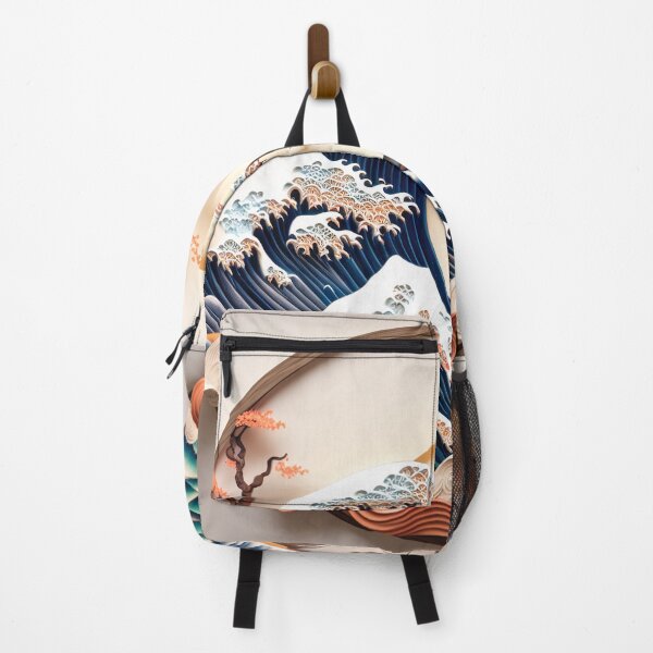 Item preview, Hokusai Inspired PaperQuill Mandala Artwork designed and sold by jojolescargot.