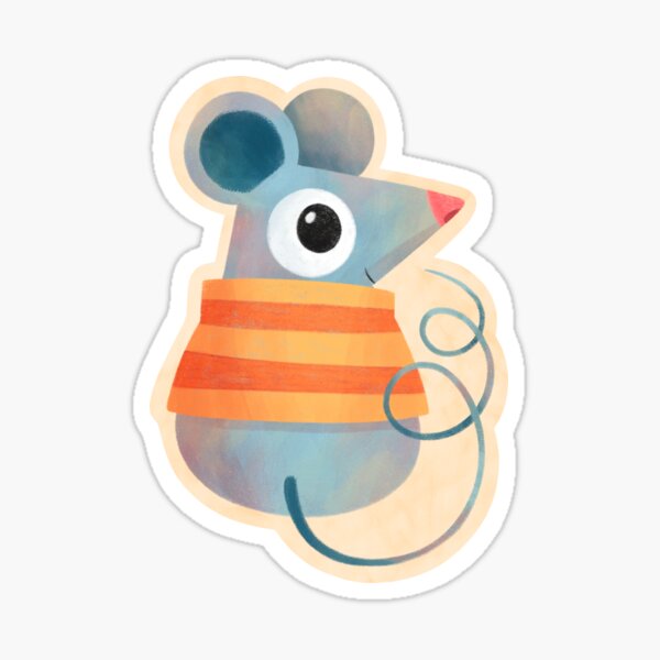 Cute Little Mouse Sticker