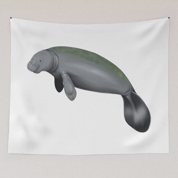Item preview, West Indian Manatee designed and sold by botogabriel.
