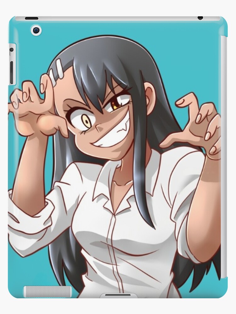 Nagatoro Hayase - The Sassy Waifu from Don't Toy with Me, Miss Nagatoro  anime and manga iPad Case & Skin for Sale by theUltZombie