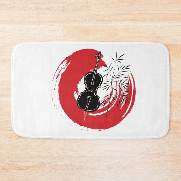 Item preview, Cello in Enso circle designed and sold by piesdesignart.