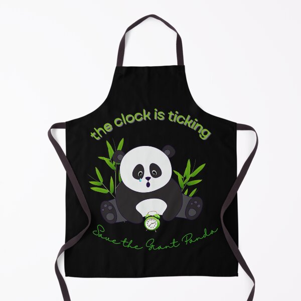Item preview, Save The Panda The Clock is Ticking Floor Pillow designed and sold by MagicWolfStar.