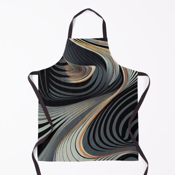 Aperçu de l'œuvre Flowing Line Pattern Digital Painting créée et vendue par CodeAndColors.