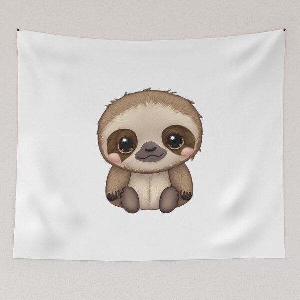 Item preview, Chibi Sloth designed and sold by TheChibiStore.