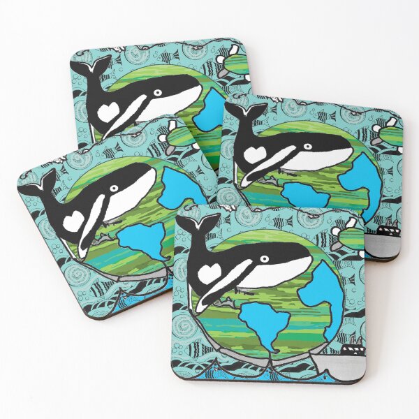 Item preview, Whale ashore - planet Earth designed and sold by AufildHelen.