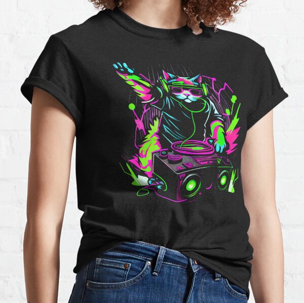 FLMan DJ Kitty T-Shirt