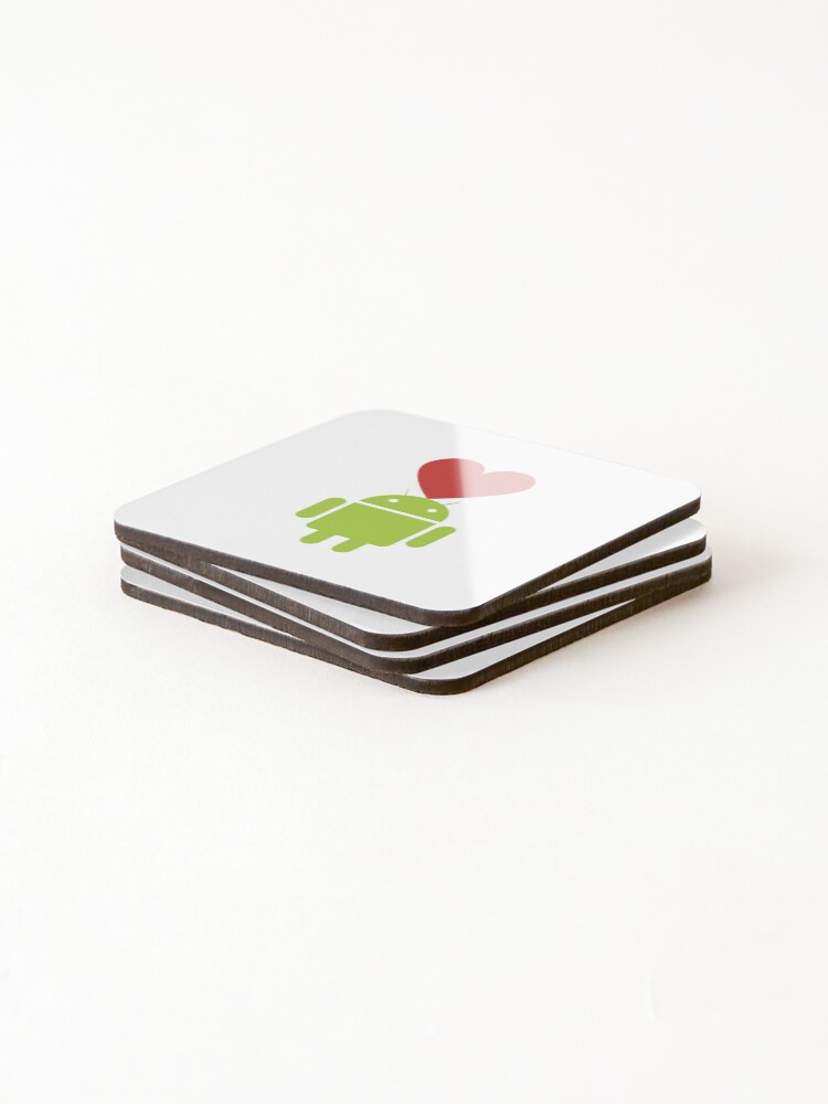 Thumbnail 4 of 5, Coasters (Set of 4), Android developer designed and sold by Oreo2020.