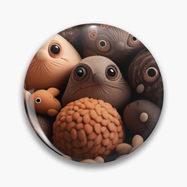 Artikelvorschau, Clay Cute Natural Pattern Digital Painting entworfen und verkauft von CodeAndColors.
