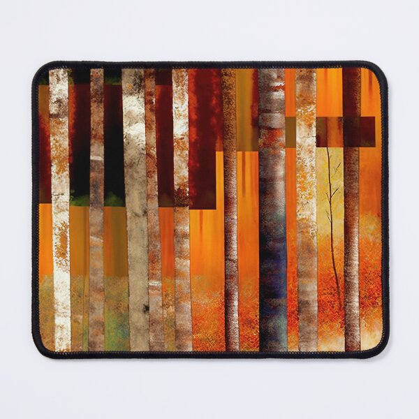 Item preview, Abstract Forest Orange Stripes designed and sold by CoCrafts.
