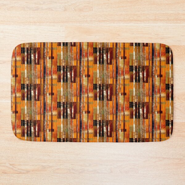 Item preview, Abstract Forest Orange Stripes designed and sold by CoCrafts.