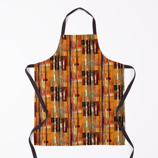Item preview, Abstract Forest Orange Stripes designed and sold by CoCrafts.