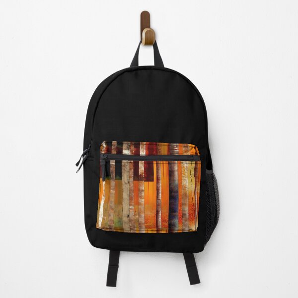 Item preview, Abstract Forest Orange Stripes designed and sold by CoCrafts.