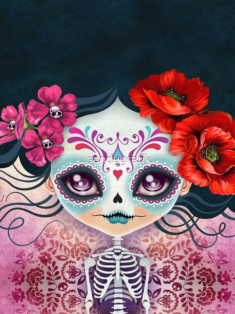 Amelia Calavera - Sugar Skull by sandygrafik