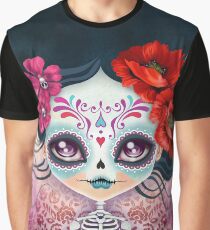 Amelia Calavera - Sugar Skull Graphic T-Shirt