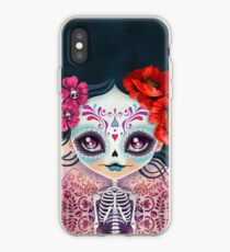 Amelia Calavera - Sugar Skull iPhone Case