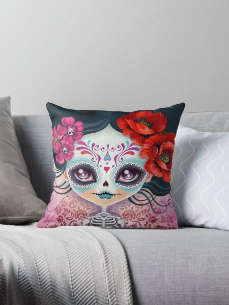 Item preview, Amelia Calavera - Sugar Skull designed and sold by sandygrafik.