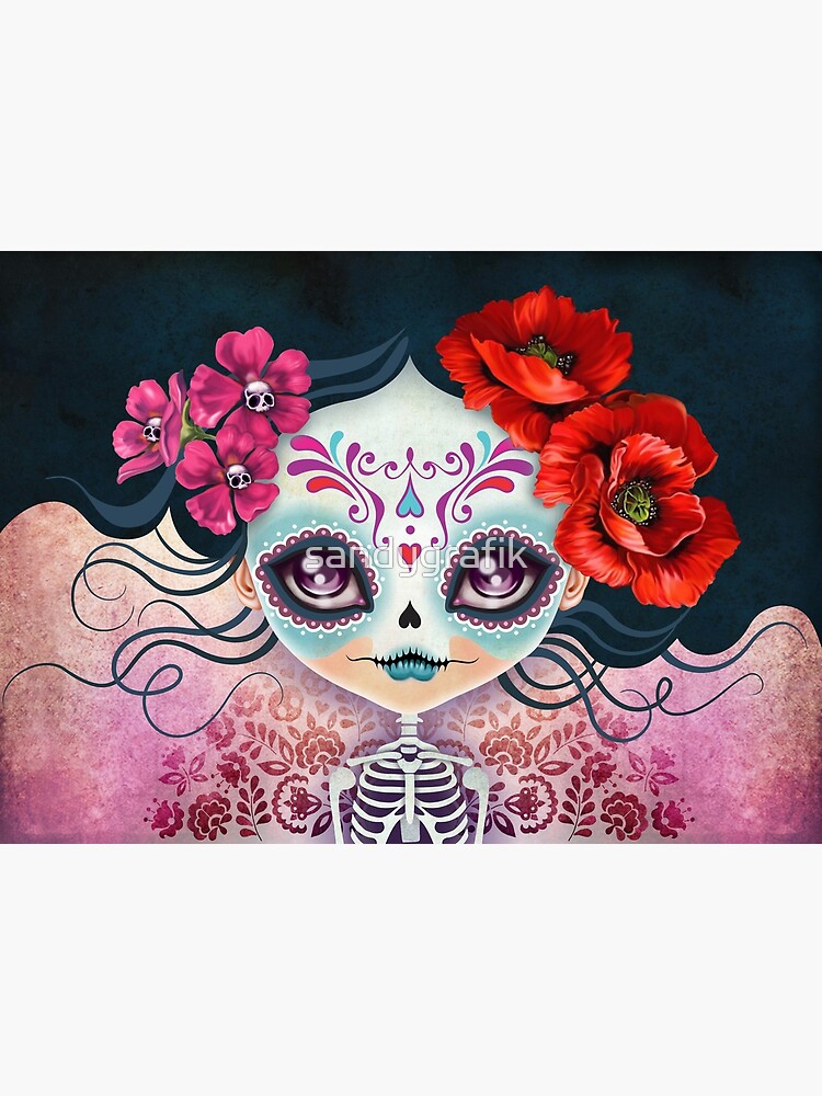 Amelia Calavera - Sugar Skull by sandygrafik