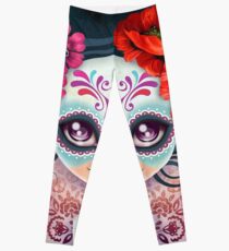 Amelia Calavera - Sugar Skull Leggings
