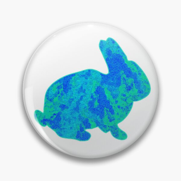 Artikelvorschau, Blauer Hase entworfen und verkauft von Rebekah McLeod.