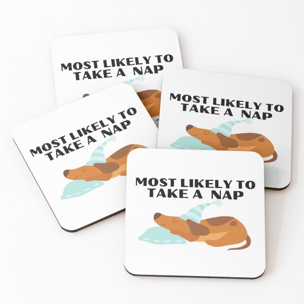Item preview, Most likely to take a nap designed and sold by Design Kingdom.