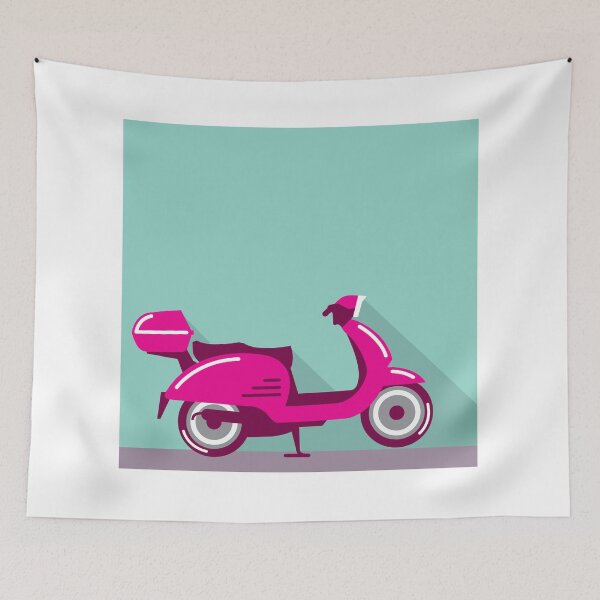 Item preview, Scooter Parked designed and sold by vectorworks51.
