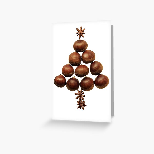 www.lizgarnett.com - Christmas Chestnuts Greeting Card