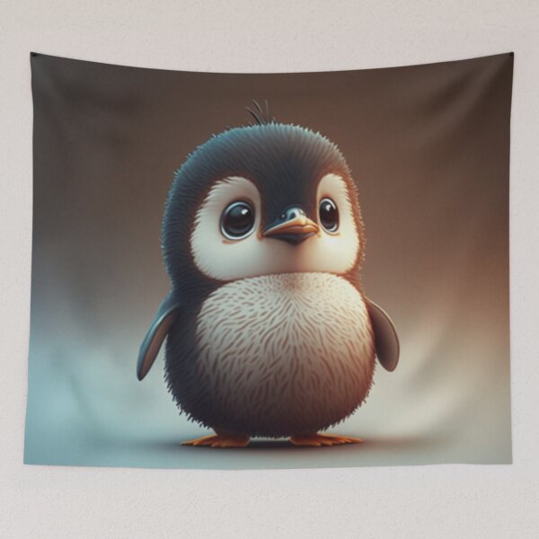 Item preview, cut penguin new 2023 designed and sold by RedbubbleMuse.