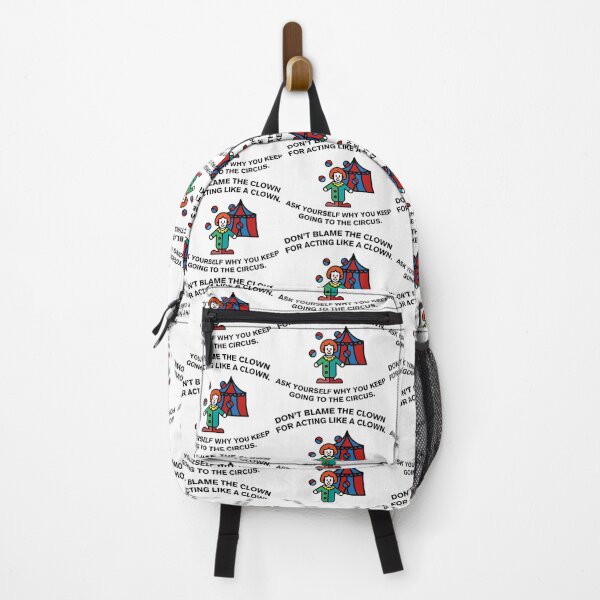 Item preview, DON'T BLAME THE CLOWN | STOP GOING TO THE CIRCUS designed and sold by axelle1410.